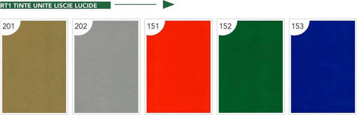 Florio - Assortimento RT1 TINTE UNITE LISCIE LUCIDE 70x2 9496