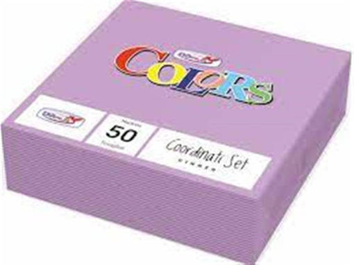 Dopla Tovaglioli Ovatta 33X33 2Veli  Lilla Carta