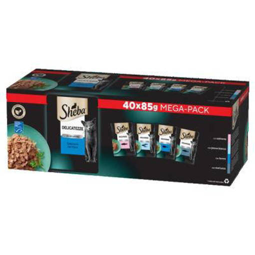 Sheba Del. Sel. del Mare gel. 40x85g