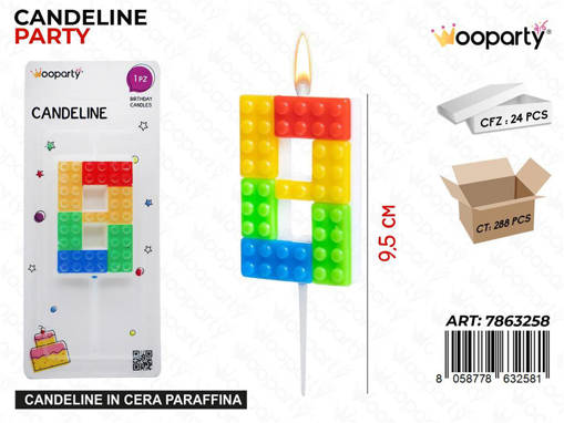 WOOPARTY CANDELINE MATTONCINI N8