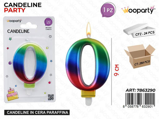 WOOPARTY CANDELINE MULTICOLOR N0