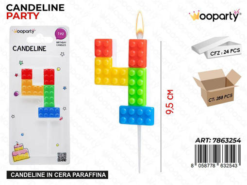 WOOPARTY CANDELINE MATTONCINI N4