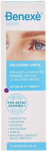 BENEXE' SOLUZIONE UNICA PER LENTI 100 ml