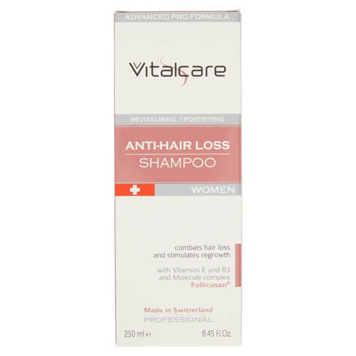 Vitalcare Swiss Shampoo Anticaduta Donna 250 ml