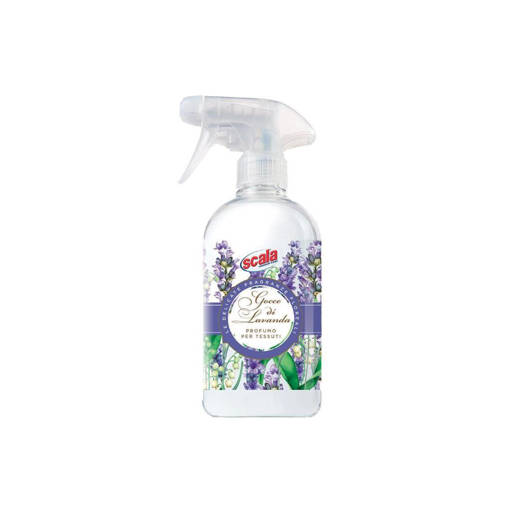 Scala Profumo per Tessuti Gocce di Lavanda 500 ml