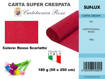 Sunlux - RGB 90589 589-CARTA CRESPA ROSSO FUOCO,  9605890