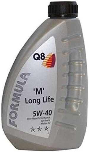 Q8 Olio Auto Formula M Long Life 5W-40, SINTETICO  E4  ACEAA3-B4-C3