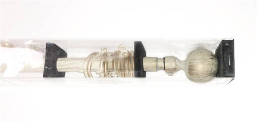 Bastone tende 110/200 palla bianco