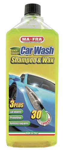 Mafra Shampoo Mafra Car Wash Con Cera Wax 1 Lt