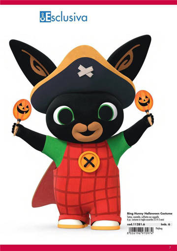 I6 BING BUNNY PIRATA  COSTUME