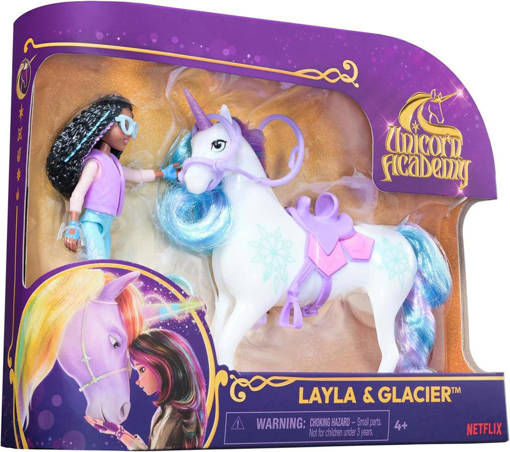 Spin Master - Unicorn Academy Small Doll Layla & Glacier 6066849