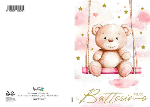 Marpimar - Battesimo Orsettto Rosa SRD25