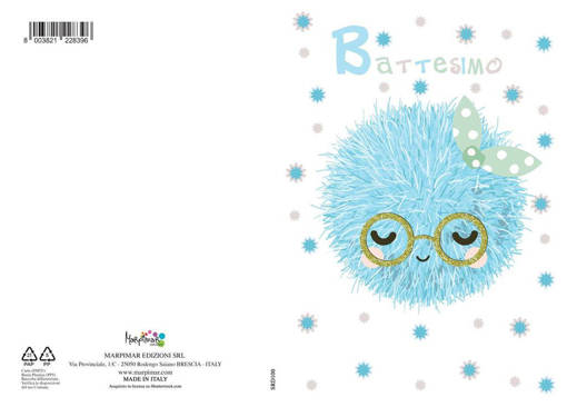 Marpimar - Battesimo Azzurro Pallino SRD100