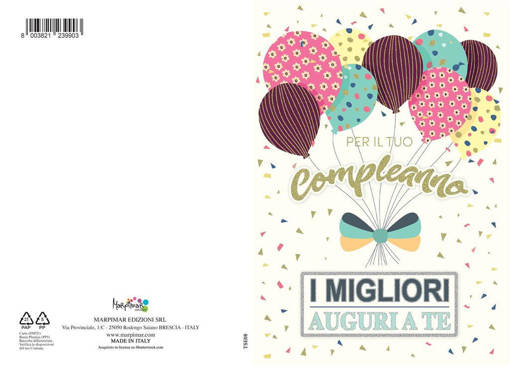 Marpimar - Compleanno Special Palloncini TSE08