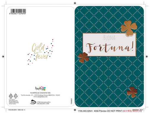 Marpimar - Buona Fortuna Luxury Foil Olografico TMSD22