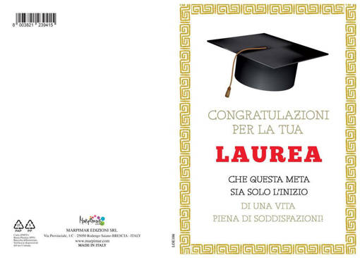 Marpimar - Laurea Foil Oro LOE106