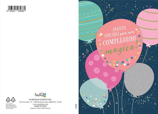 Marpimar - Compleanno Palloncini 3D TSE06