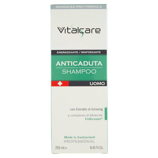 Vitalcare Swiss Shampoo Anticaduta Uomo 250 ml