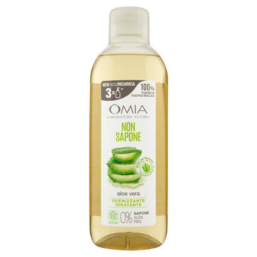Omia Laboratori Ecobio Non Sapone Igienizzante Idratante aloe vera 750 ml
