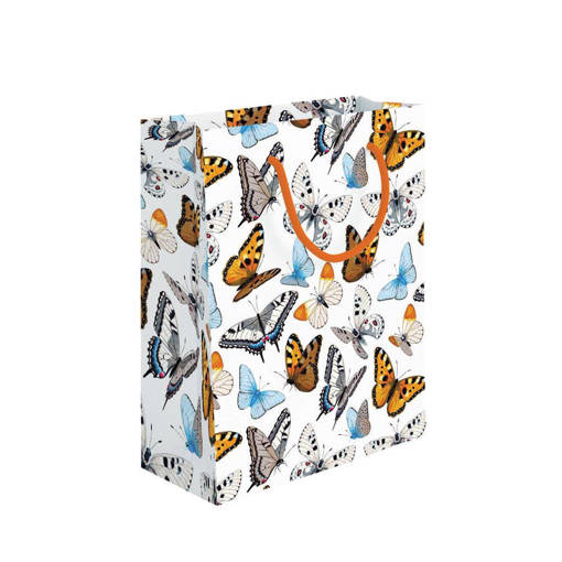 Marpimar - Shopper Farfalle Colorate Piccola PLE24