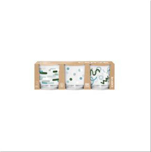 Cerve Bicchiere Acqua Linda 3Pz Aura Cc220