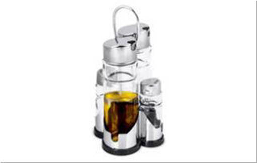 Oliera Menage Vetro 4Pz 170Ml/40Ml C&K