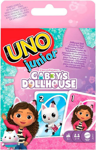 Mattel - Games - UNO JUNIOR GABBY'S DOLLHOUSE JLH17