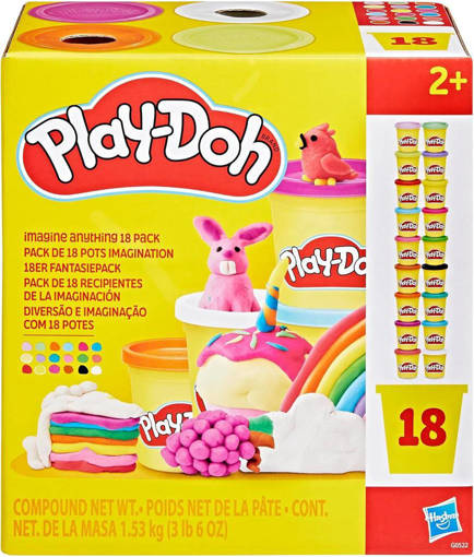 Hasbro - Play-Doh - Pd 18 Vasetti 85 Gr G05225L0