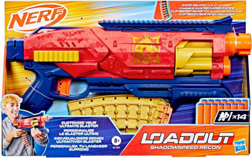 Hasbro - Nerf - Ner Loadout Shadowspeed Recon G17594N0