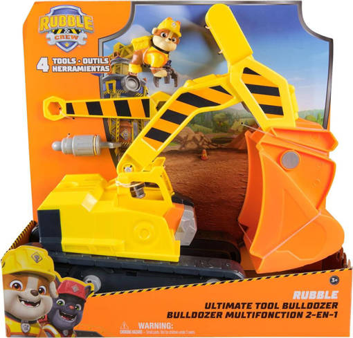 Spin Master - Rubble & Crew Veicolo Deluxe Di Rubble Con Strumenti Rimovibili 6073297