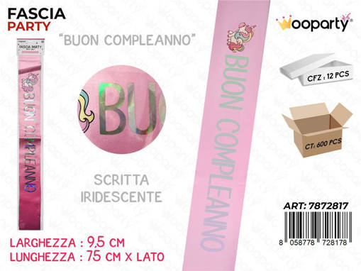 Wooparty Fascia Buon Compl. 9.5*75Cm