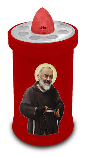 Setablu Lumino Rosso cm 6X11 + Batterie Alcaline