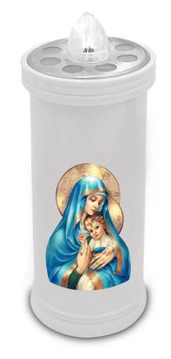 LUMINO BIANCO CM6X11 + BATTERIE ALCALINE