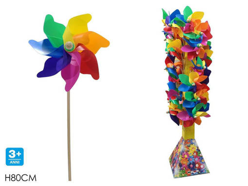 GT - Girandole Multicolor 31 Cm Ass. In Pb 992802