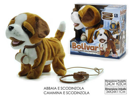 GT - Cagnolino Bolivar Filoguidato H23Cm 720517