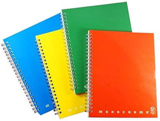 Pigna - Monocromo The Original - Maxi A4 Spiralato Microperforato Con Fori 70 FF 80 Gr 0215555_5M