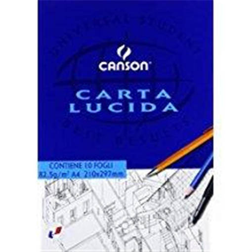 Canson - Blocco carta lucida A4 10 fg. 80 g/m² C200005825