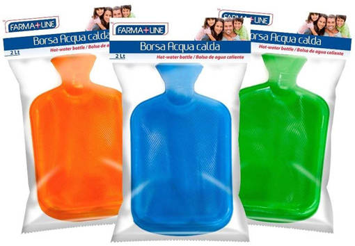 Irge Icare Borsa Acqua Calda litri 2, 1 pezzo, colori Assortiti