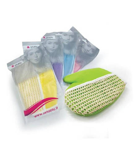 Setablu Guanto Doccia In Crine Colori Ass.Ti