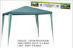 GAZEBO 3X3 VERDE POLIETILENE          