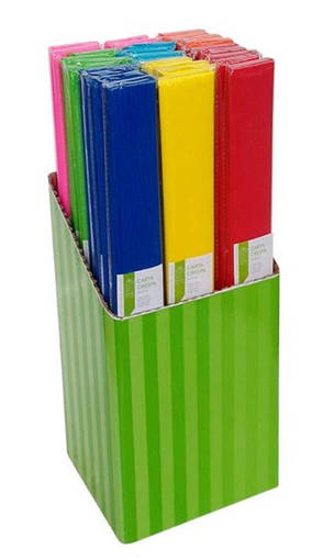 Florio - Rotolo Carta CRESPA 60 gr. Ass. 50x2,5 6788