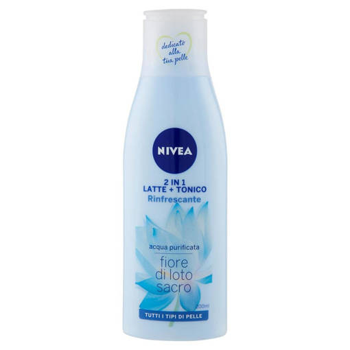 Nivea 2 in 1 Latte + Tonico Rinfrescante 200 ml