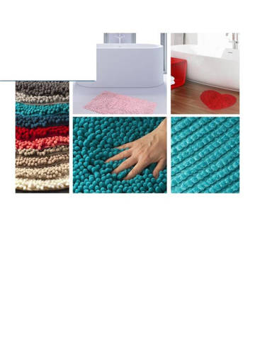 Zambetti Tappeto Bagno Passatello 50*80 Nero