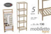 Legno&Disegno MOBILE 5 MENSOLE 35*30*130 XJL146177