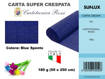 Sunlux - RGB 90113 555-CARTA CRESPA BLU,  9605550