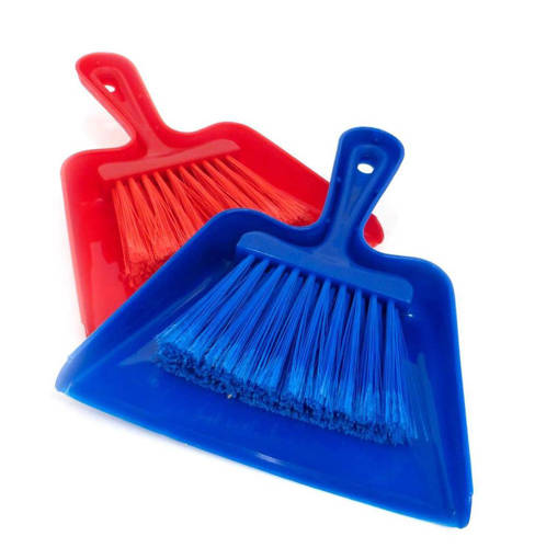 Irge Paletta con Scopino, 1 pezzo, Colori Assortiti