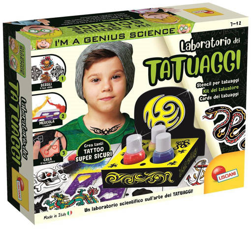 Lisciani - I'M A Genius Laboratorio La Fabbrica Dei Tatuaggi 84234