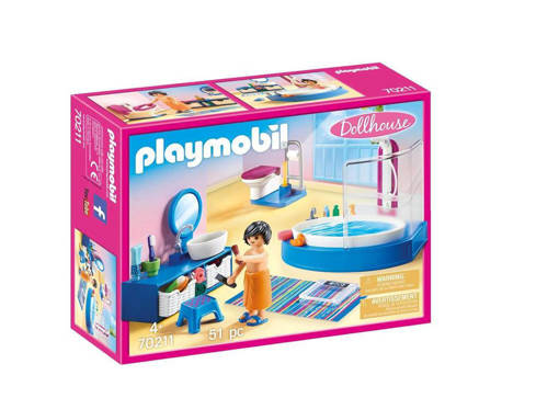 Playmobil Dollhouse 70211 Bagno con vasca