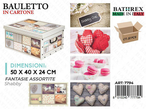 Scatola Shabby 50X40X25 7794