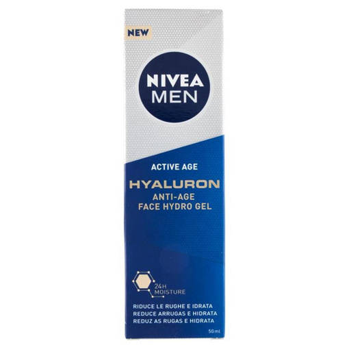Nivea Men Active Age Hyaluron Hydro Gel 50Ml